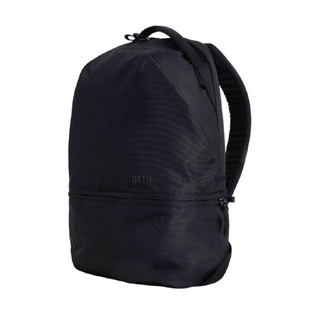Urth Arkose 20L Modular Weatherproof Lightweight Front Zip Backpack and Small Camera Insert (Black)