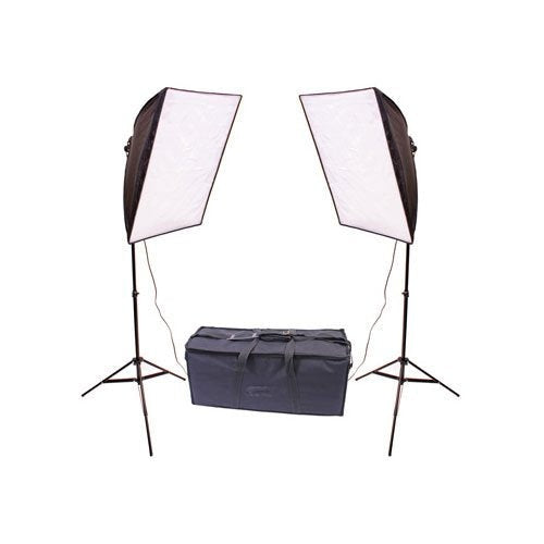 RPS Studio Dual Square Folding Softbox Light Kit