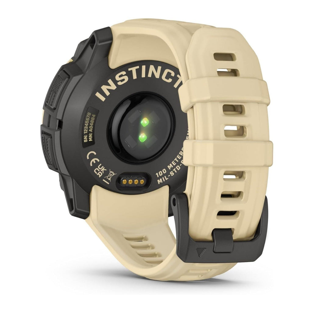 Garmin Instinct 3 45mm AMOLED GPS Smartwatch (Citrine Limited Edition) Bundle with T710 Earbuds