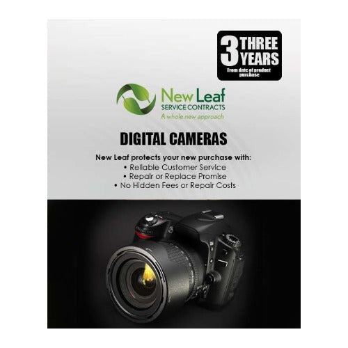New Leaf 3-Year Digital Cameras Service Plan for Products Retailing Under $6,500
