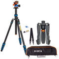 3 Legged Thing PUNKS Travis 2.0 Magnesium Alloy Tripod System (Blue) with Rugged Foot Stabilizer