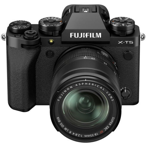 Fujifilm X-T5 Mirrorless Camera with XF18-55mmF2.8-4 R LM OIS Lens (Black)