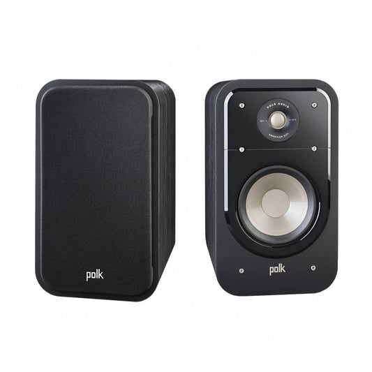 Polk Audio Signature Series S20 2-Way Bookshelf Speakers (Black Walnut, Pair)