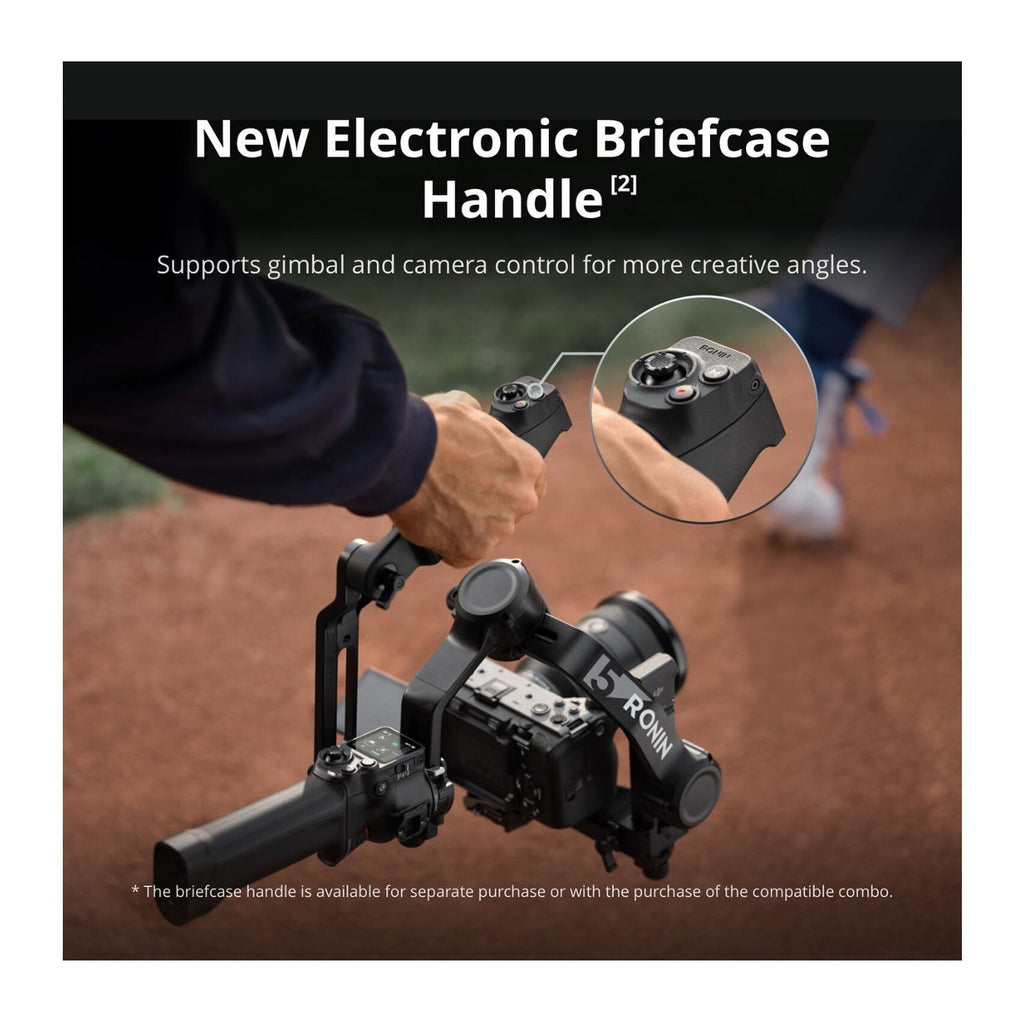 DJI RS 5 Gimbal Stabilizer with Separate AI Tracking and Framing Module (Black)