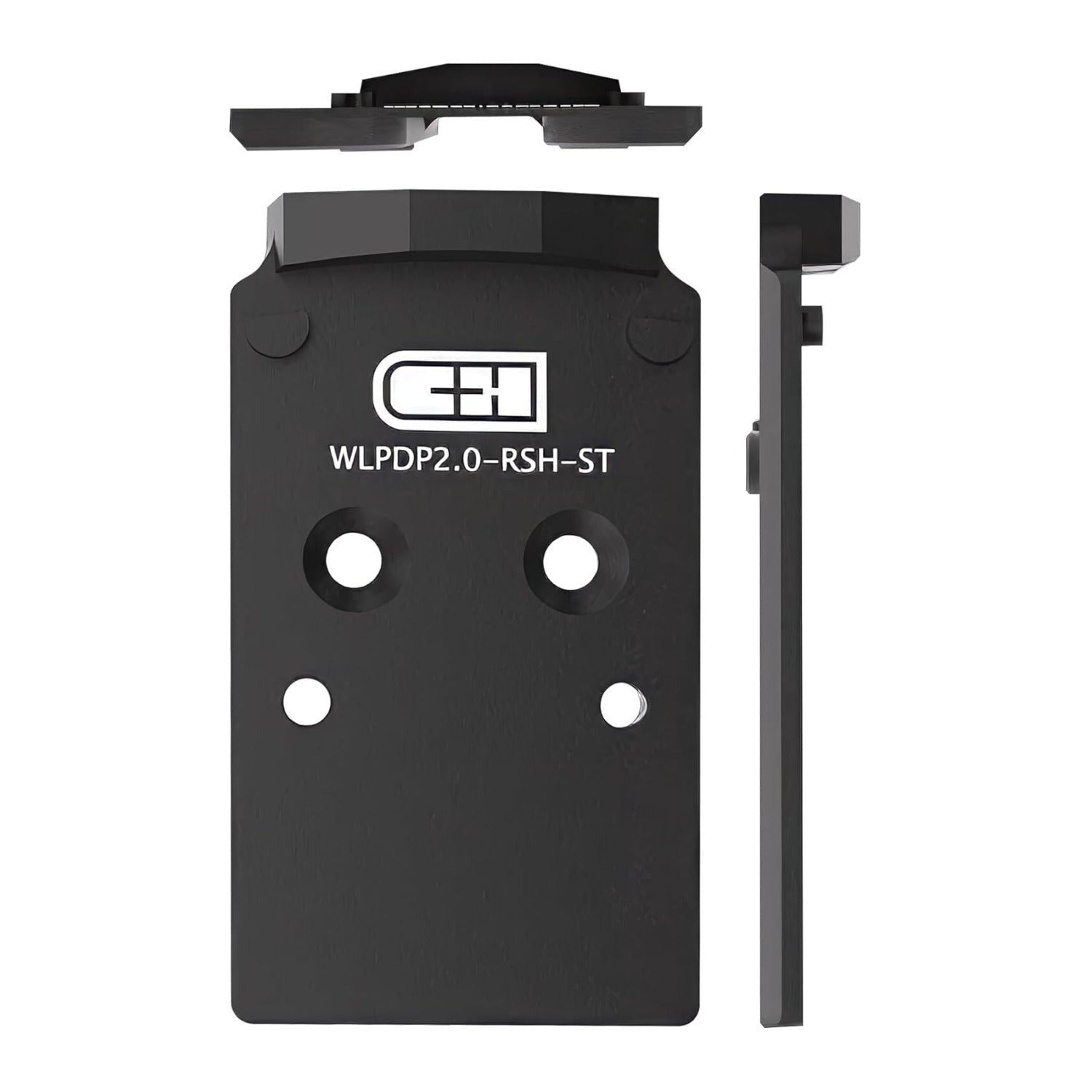 C+H Red Dot Plate Walther PDP 1.0 with RMR and SRO and Holosun Steel Mount