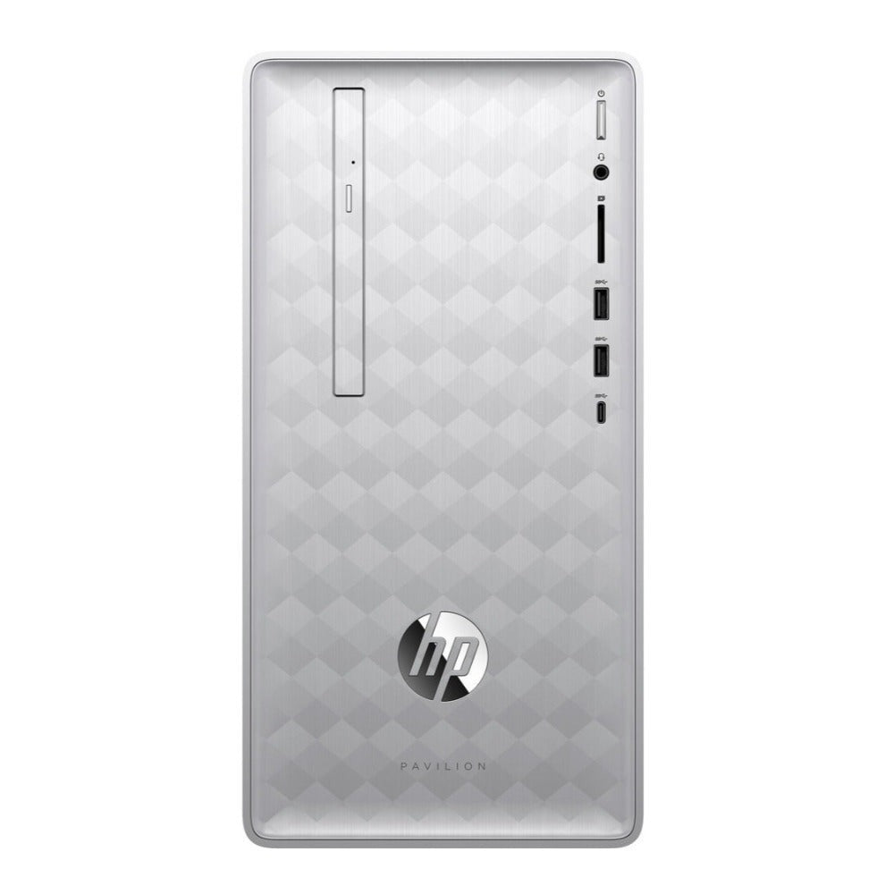 HP Pavilion 590 Desktop PC, Intel Core i7-8700, 12GB RAM, 1TB HDD, AMD Radeon RX 550 2GB (Certified Refurbished)