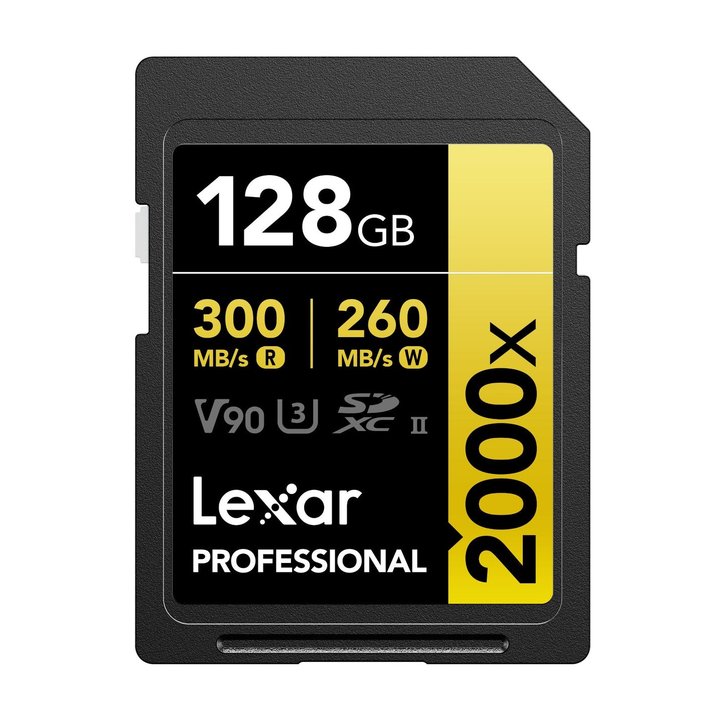 Lexar Professional 128GB 2000x UHS-II SDXC Memory Card
