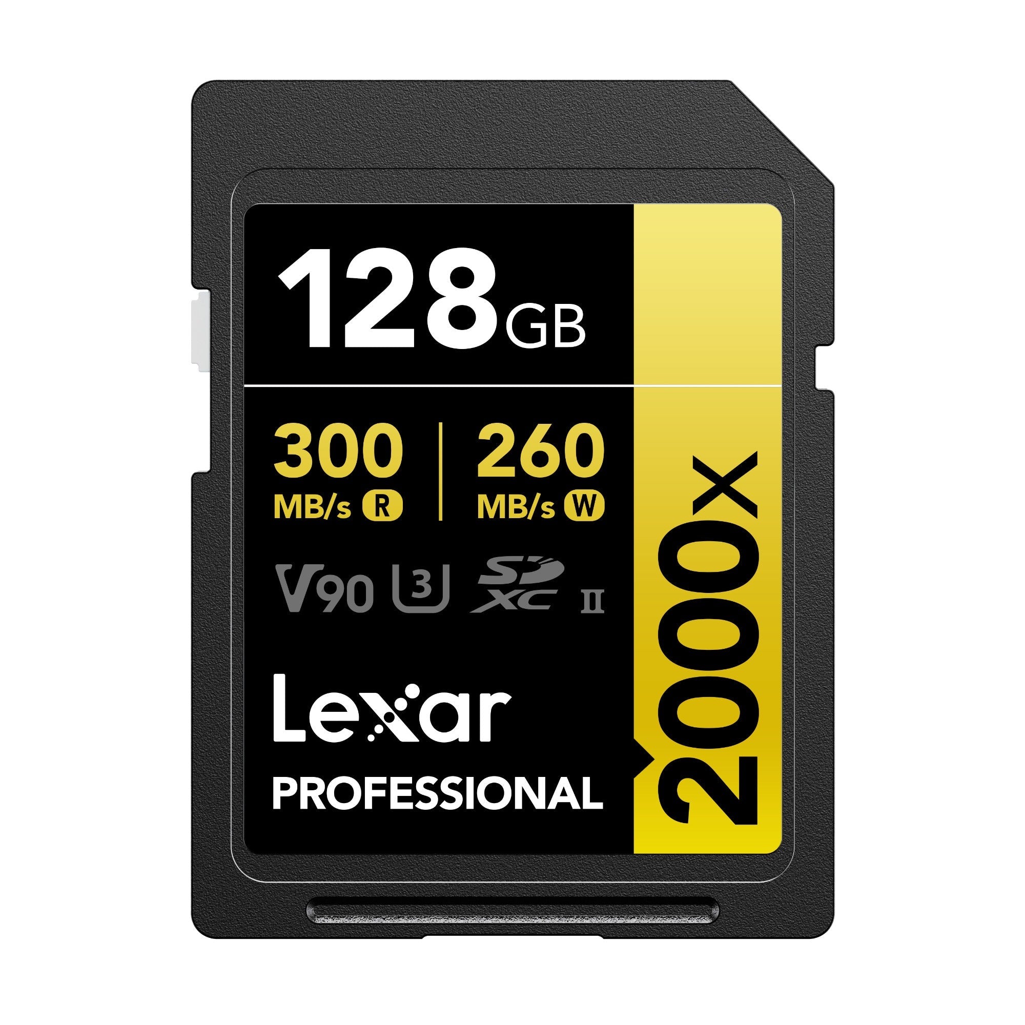Lexar Professional 128GB 2000x UHS-II SDXC Memory Card