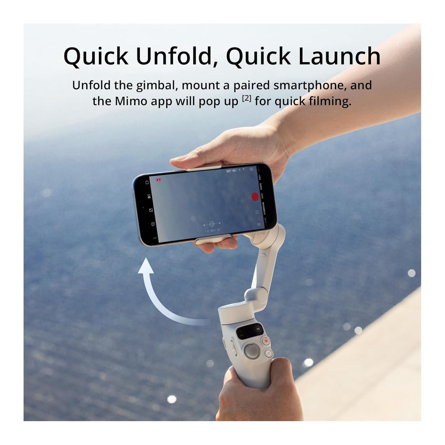 DJI Osmo Mobile 7 Gimbal with DJI Mic Mini (2 TX + 1 RX + Charging Case) and Folding Travel Case