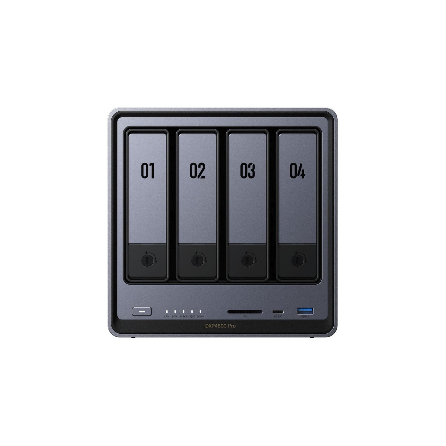 UGREEN DXP4800 Pro 4-Bay NAS Enclosure with 10GbE Network Port, 6-Core and Expandable DDR5 RAM