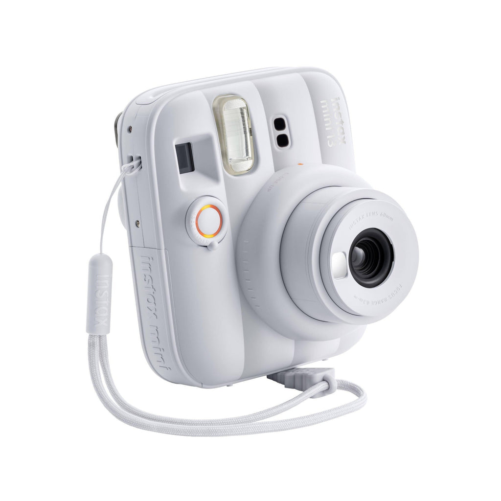 Fujifilm INSTAX MINI 13 Instant Camera with Built-In Selfie Mirror and Self Timer (Clay White)