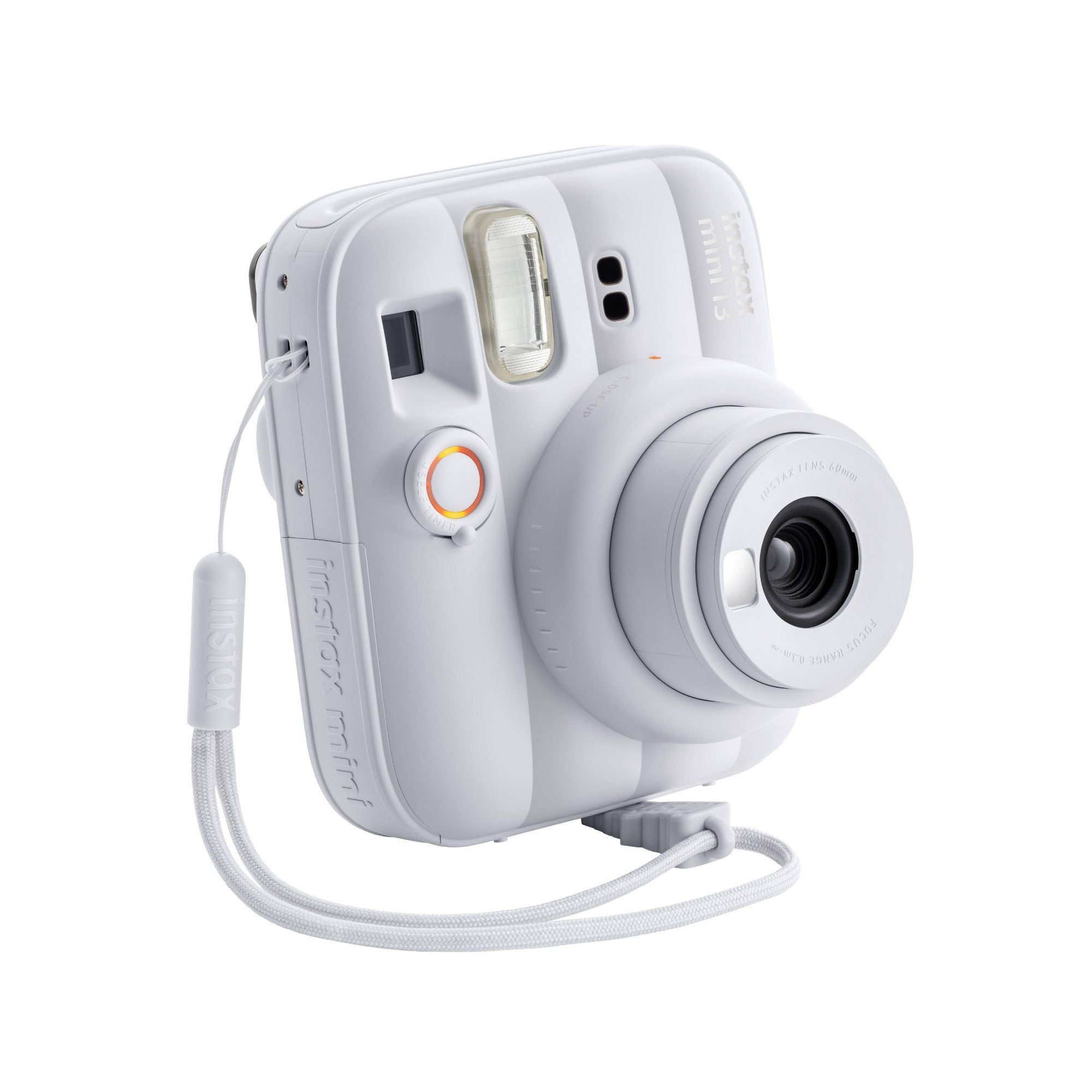 Fujifilm INSTAX MINI 13 Instant Camera with Built-In Selfie Mirror and Self Timer (Clay White)