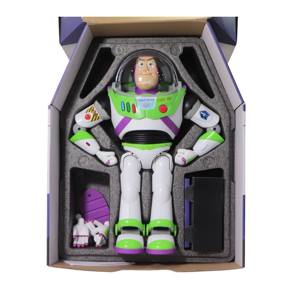 Robosen Buzz Lightyear Toy Story Interactive Talking Robot Figure (Multicolor)