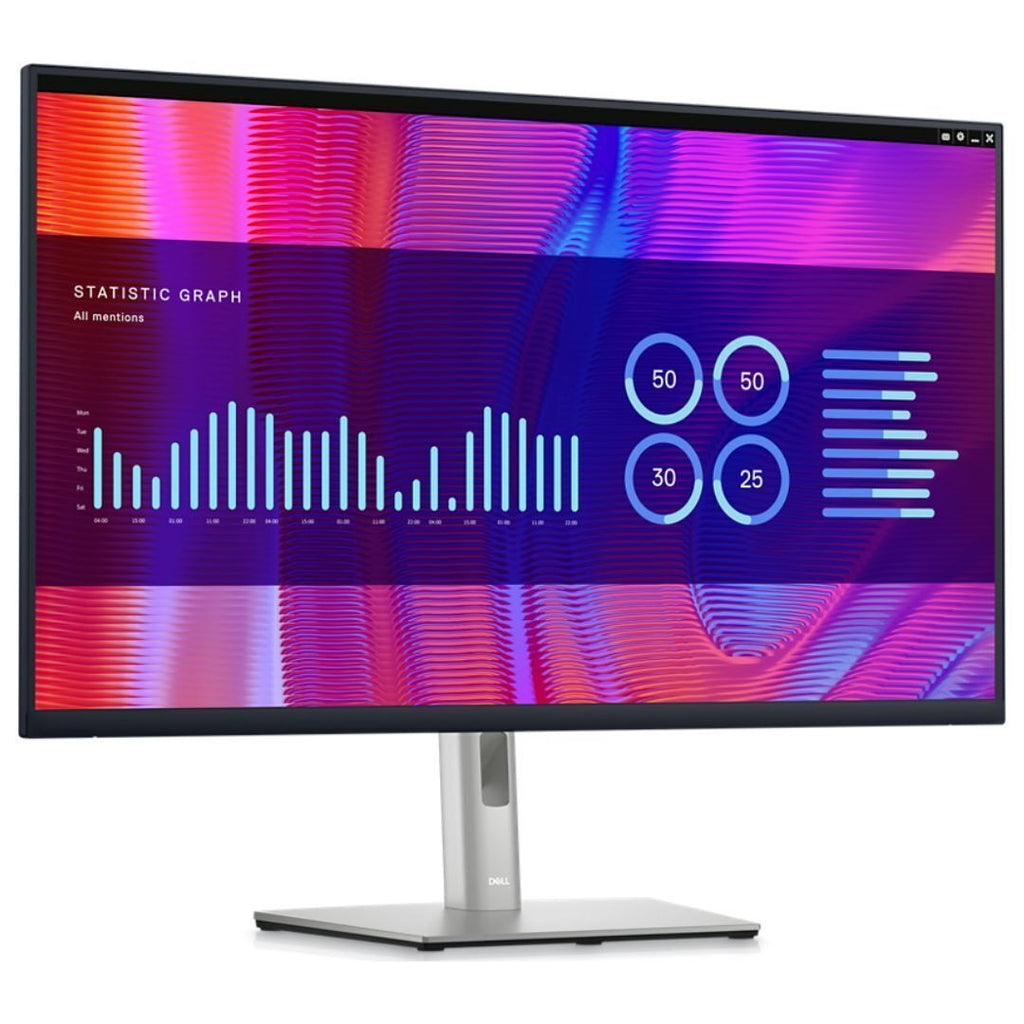 Dell P3223DE 32" QHD USB-C Hub Monitor with ComfortView Plus (Refurbished)