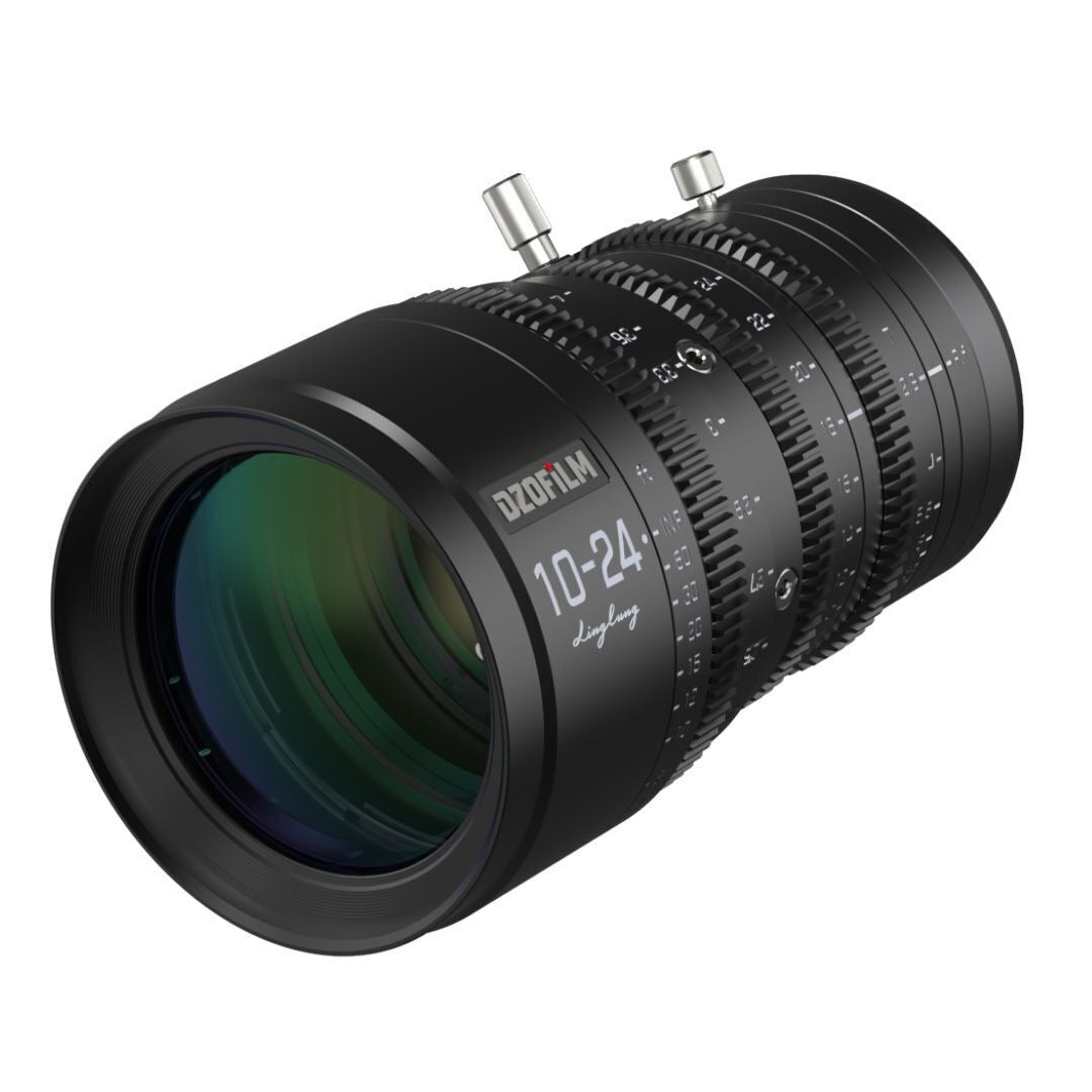 DZOFilm Linglung 10-24mm T2.9 MFT Parfocal M43 Mount Professional Zoom Cine Lens (Black)