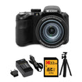 Kodak PIXPRO AZ425 Astro Zoom 20MP Digital Camera with 32GB SD and Tripod Bundle