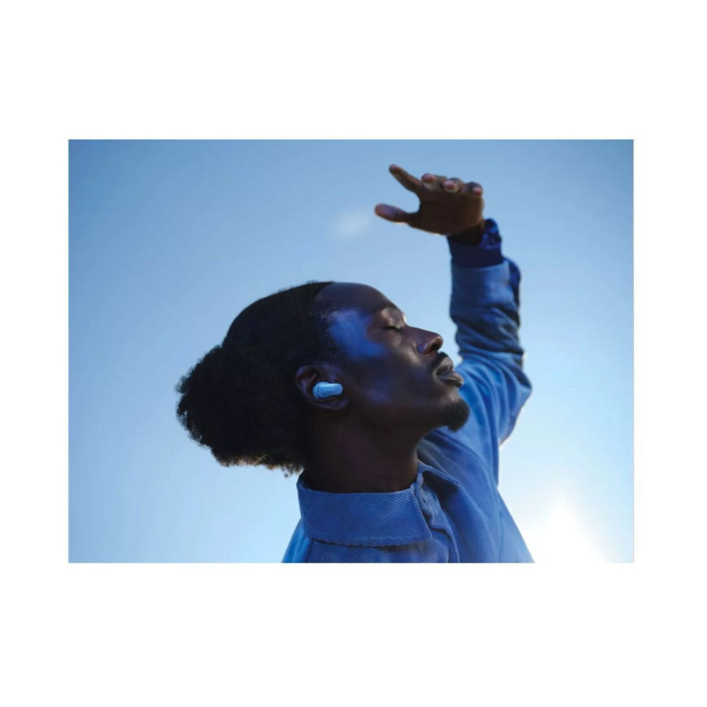 Bose QuietComfort Ultra Noise-Canceling Wireless In-Ear Earbuds with Touch Controls (Moonstone Blue)