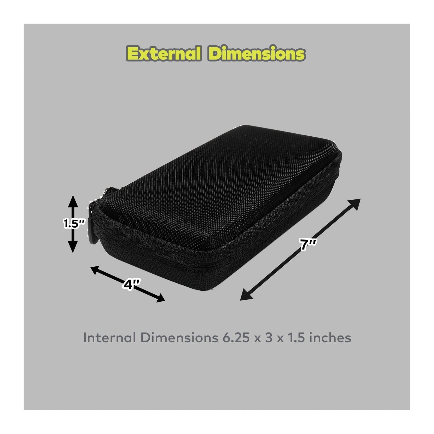 Knox Gear Travel Organizer and Storage Case for Electronics/Accessories
