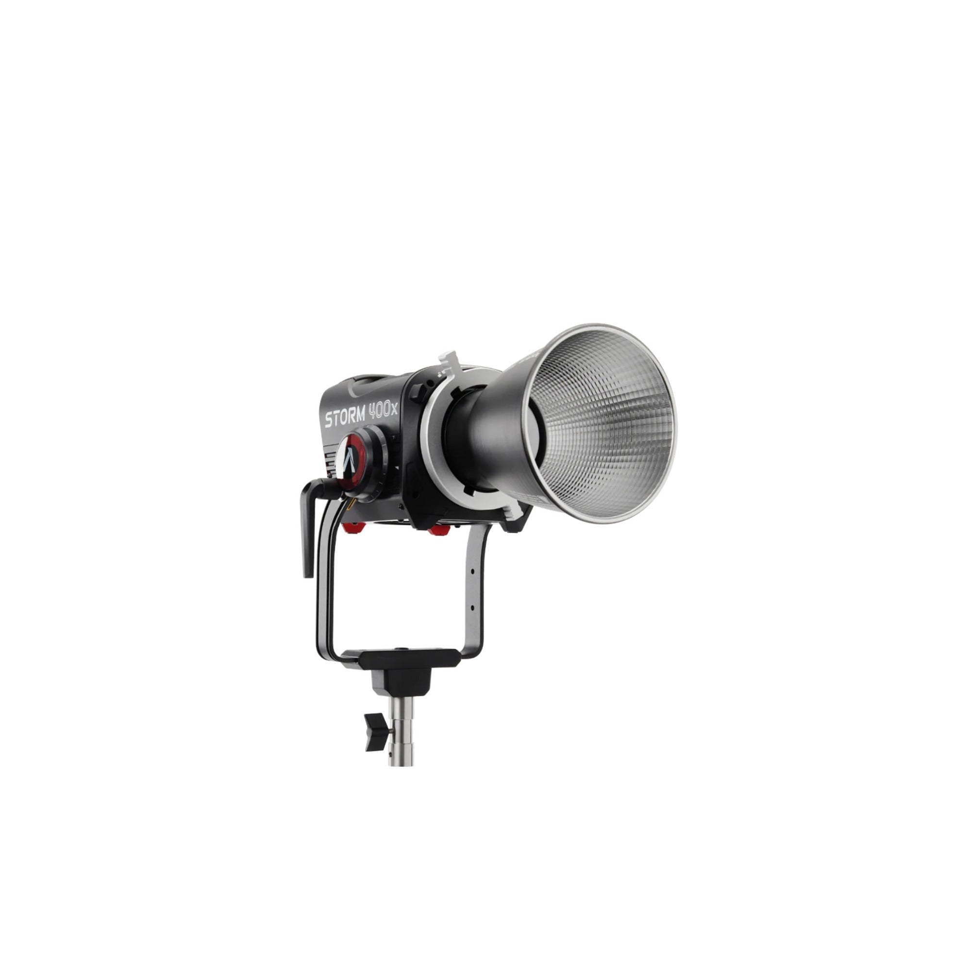 Aputure STORM 400x White LED Monolight (Gold Mount) with 1200x Reflector Kit