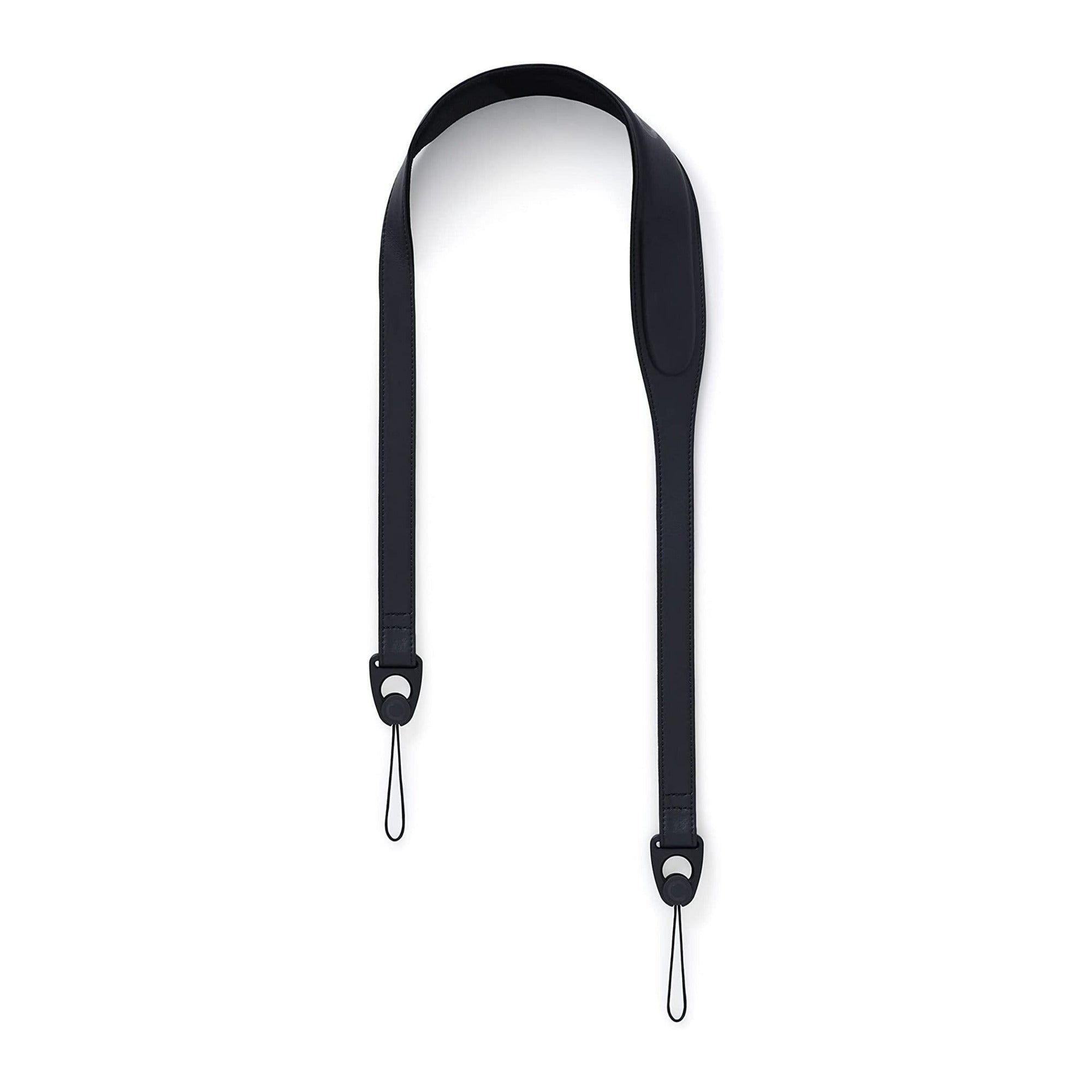 Urth Mantle Full-Grain Recycled Leather Camera Strap with Silicone Grip (Onyx)