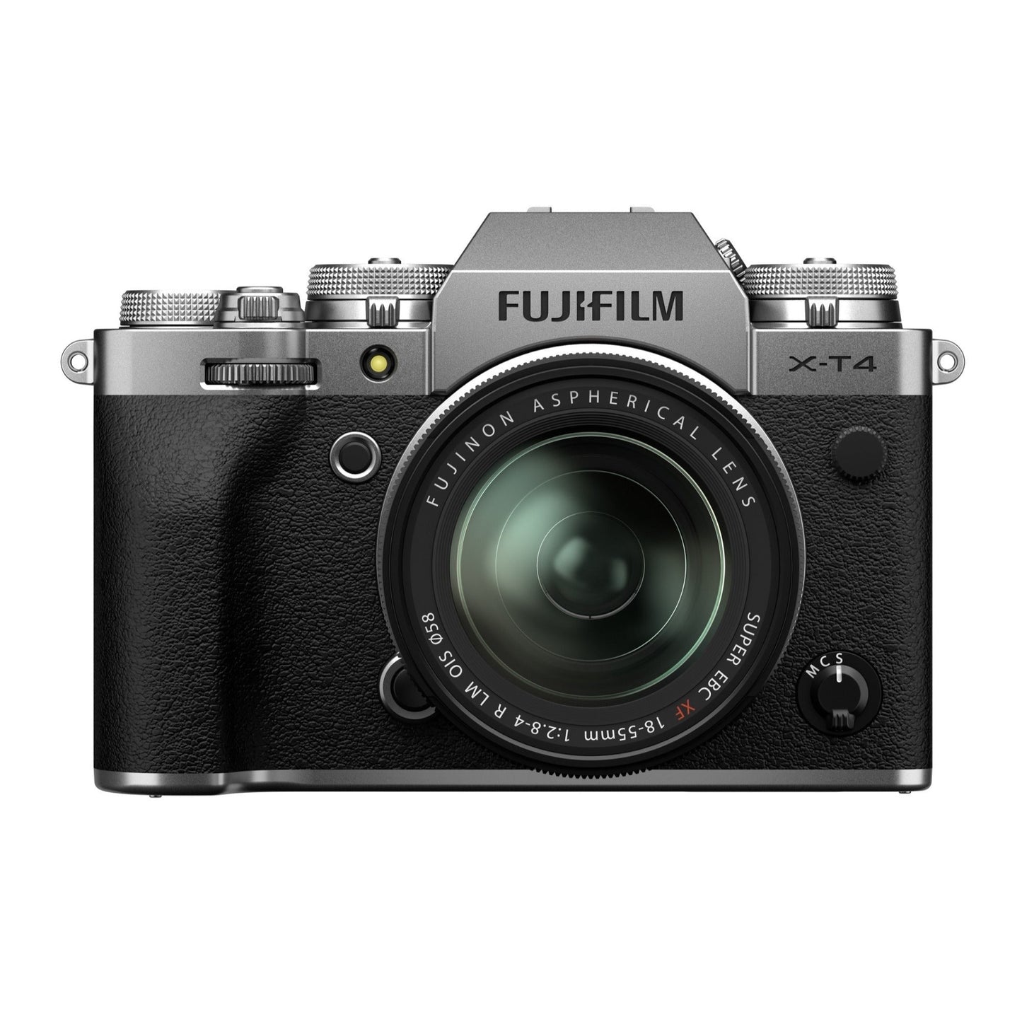 Fujifilm X-T4 Mirrorless Digital Camera with XF 18-55mm f/2.8-4 Lens Kit (Silver)