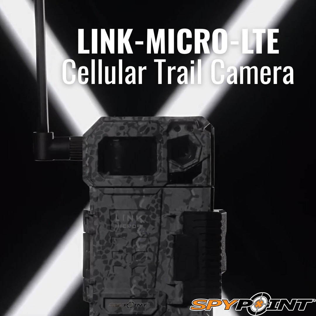 Spypoint LINK-MICRO-LTE-V Cellular Trail Camera with 32GB Micro SD Card (2-Pack)