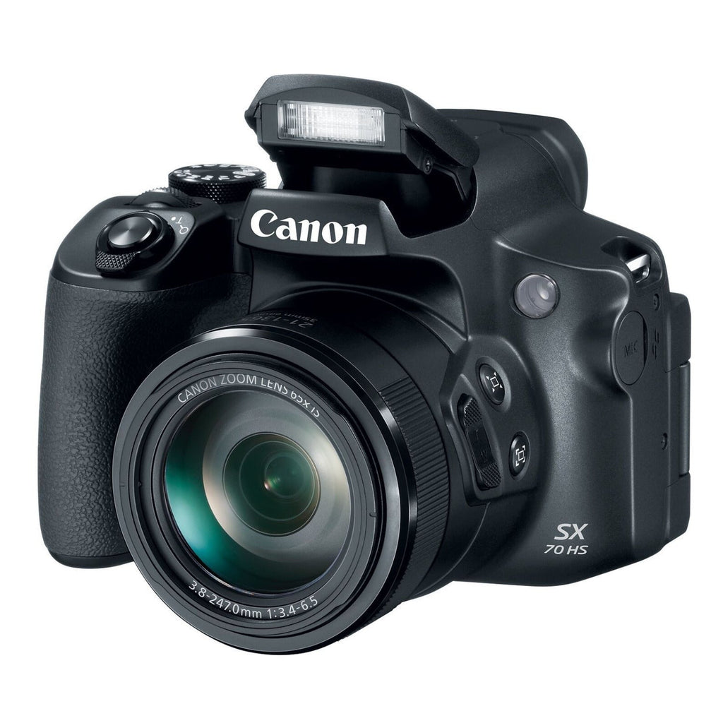 Canon PowerShot SX70 HS Long Zoom Digital Camera with 64GB SD Card Bundle
