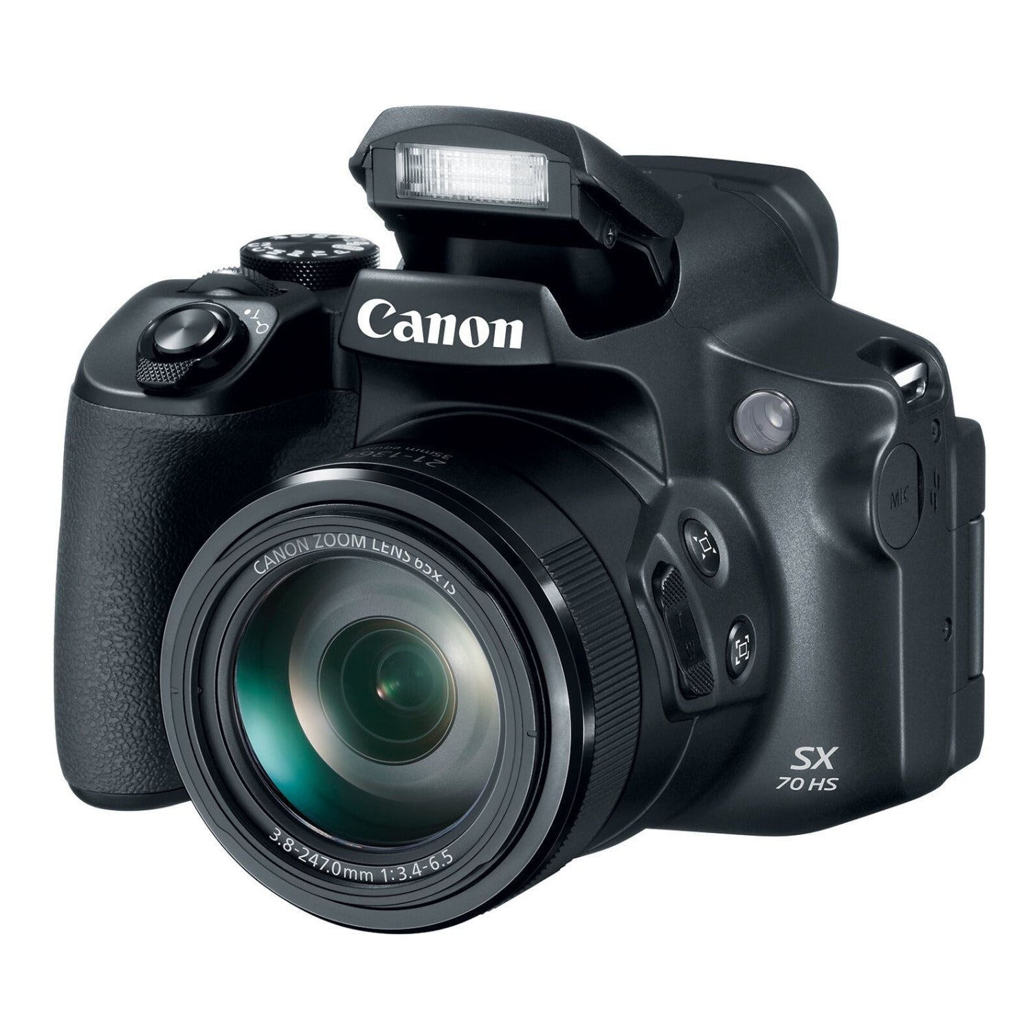 Canon PowerShot SX70 HS Long Zoom Digital Camera with 64GB SD Card Bundle