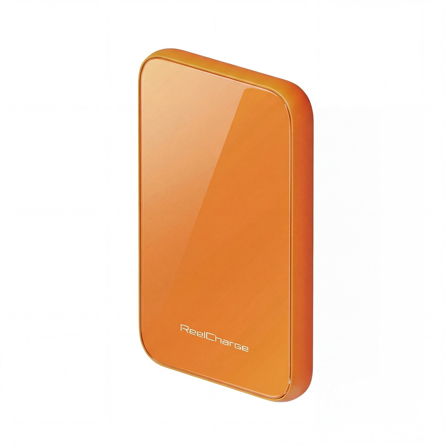 ReelCharge ReelSafe 5,000 mAh Glass Power Bank (Orange)
