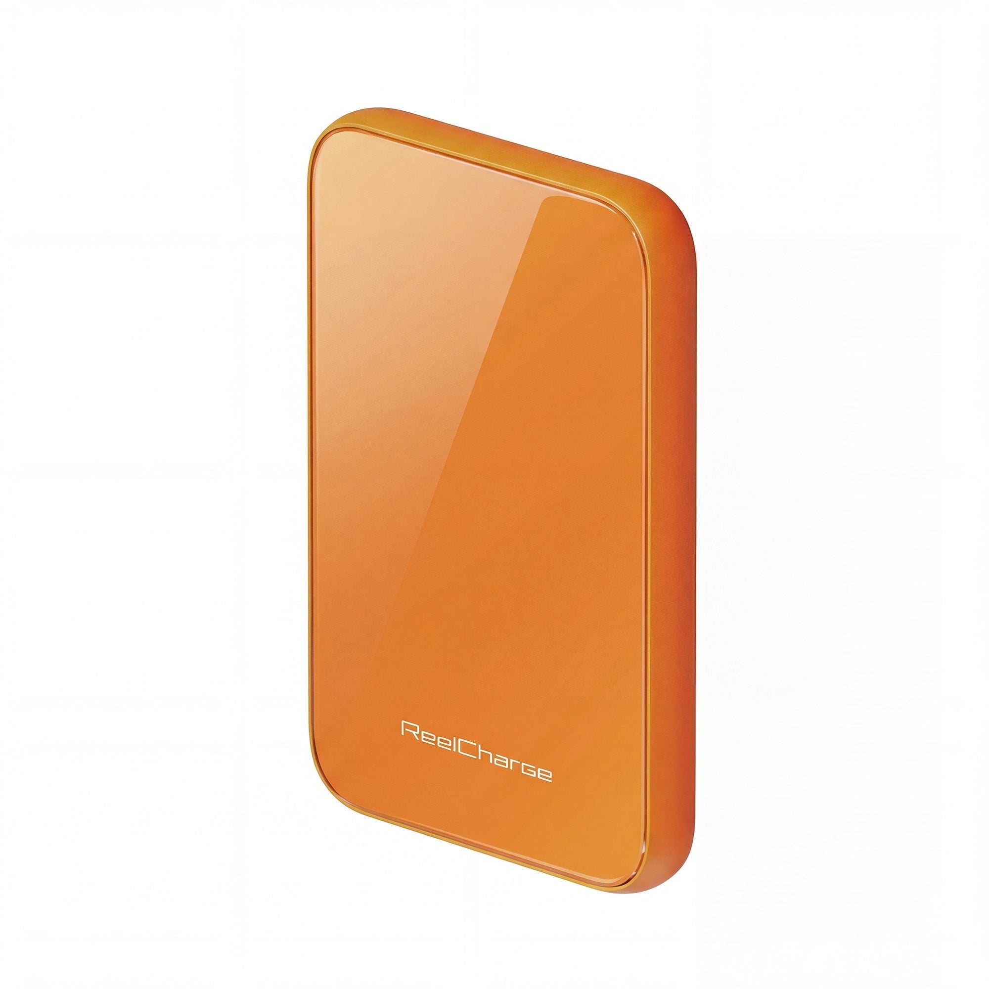 ReelCharge ReelSafe 5,000 mAh Glass Power Bank (Orange)