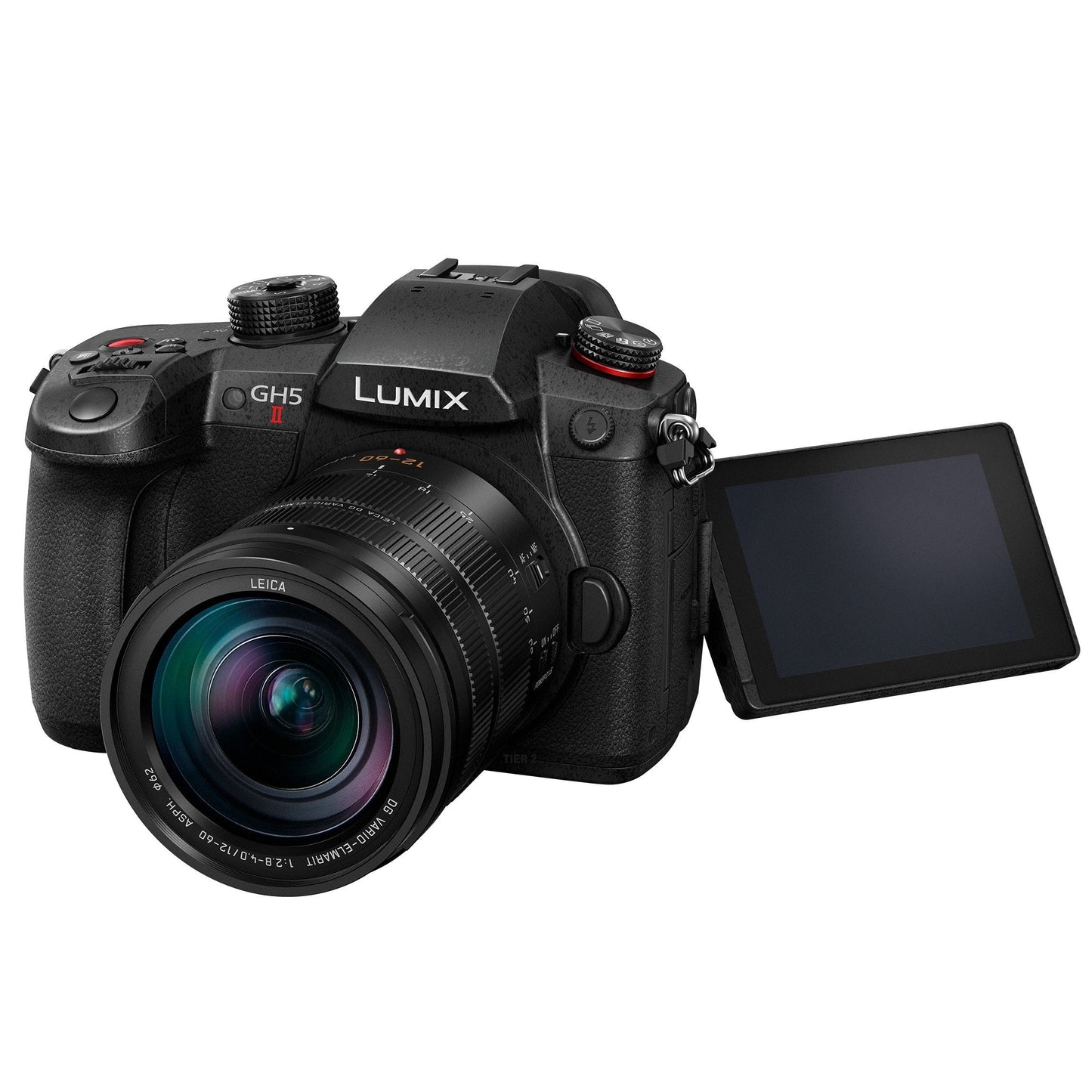 Panasonic Lumix GH5 II Mirrorless Camera with 12-60mm f/2.8-4 Lens and Live Streaming