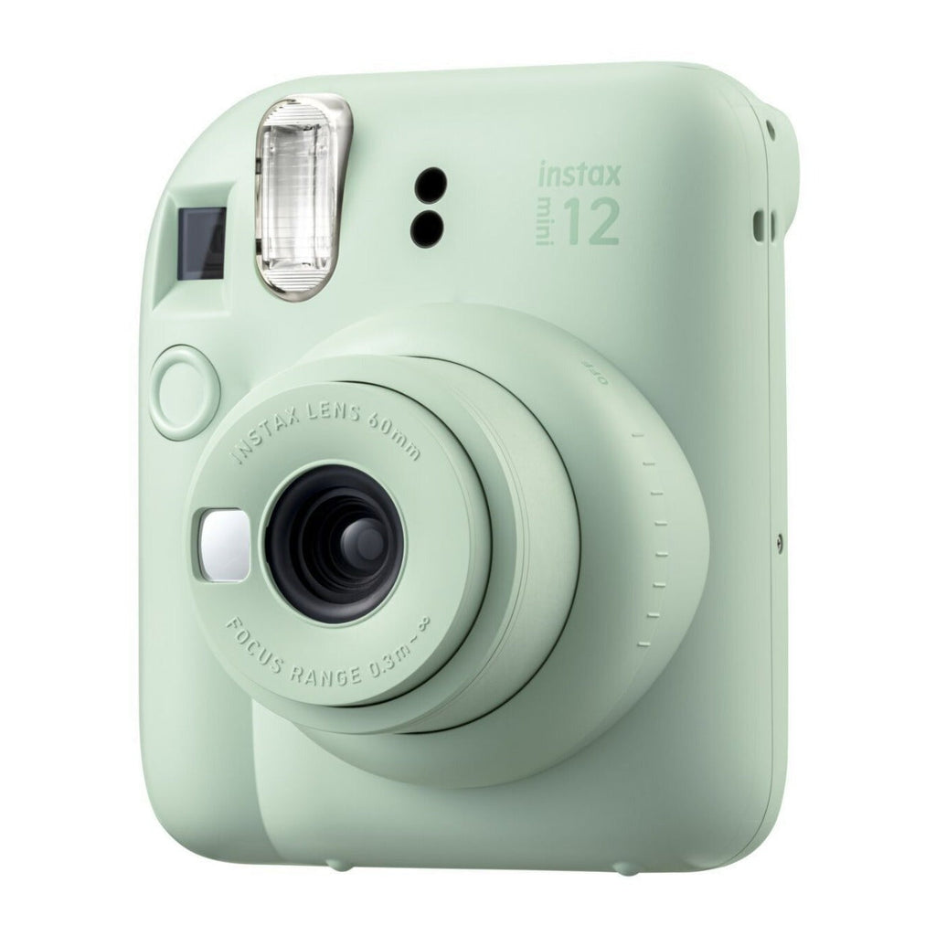 Fujifilm Instax Mini 12 Instant Camera (Mint Green) and Instax Film Kit Bundle