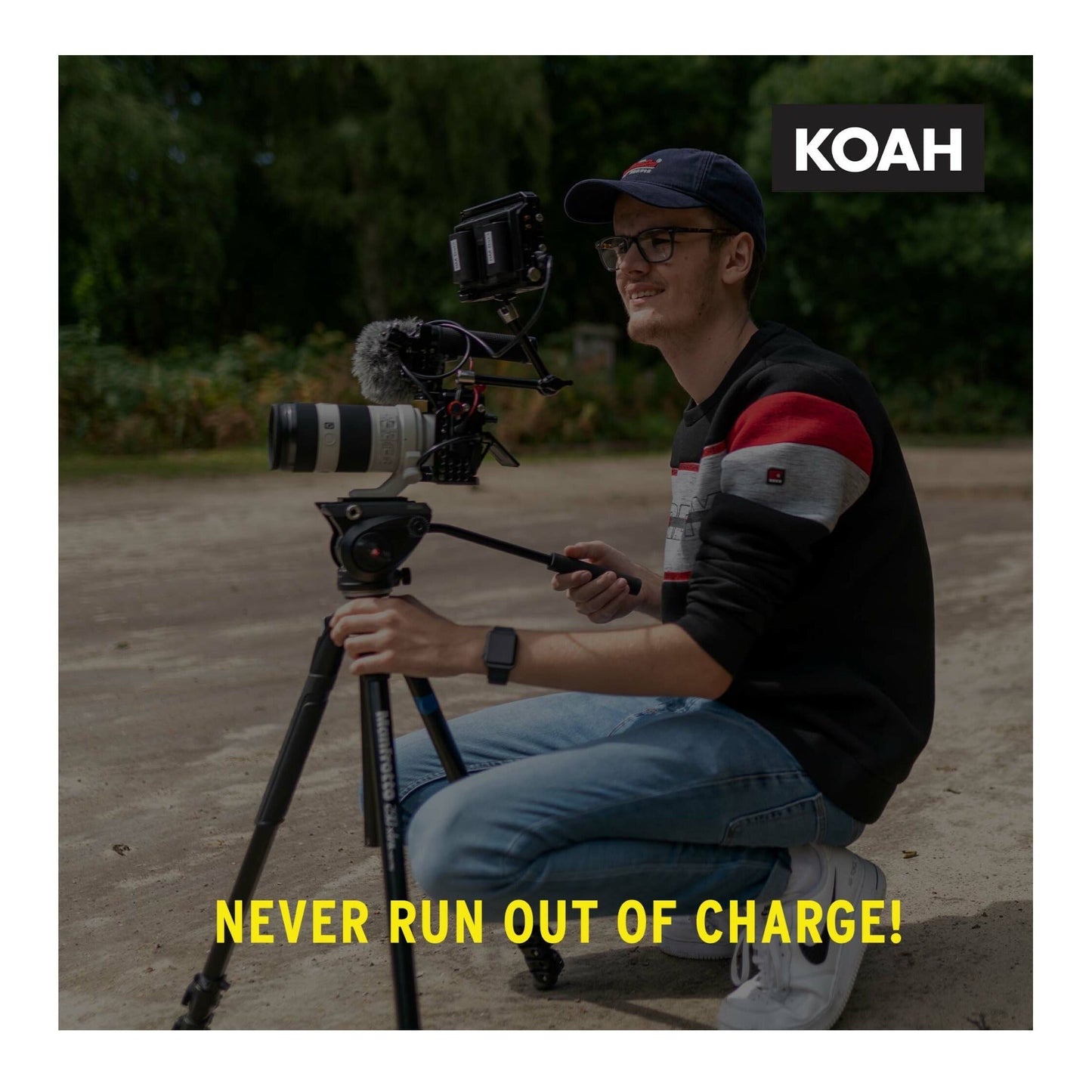 Koah PRO Sony NP-FZ100 Two-Pack Rechargeable 2000mAh Battery and Dual Charger