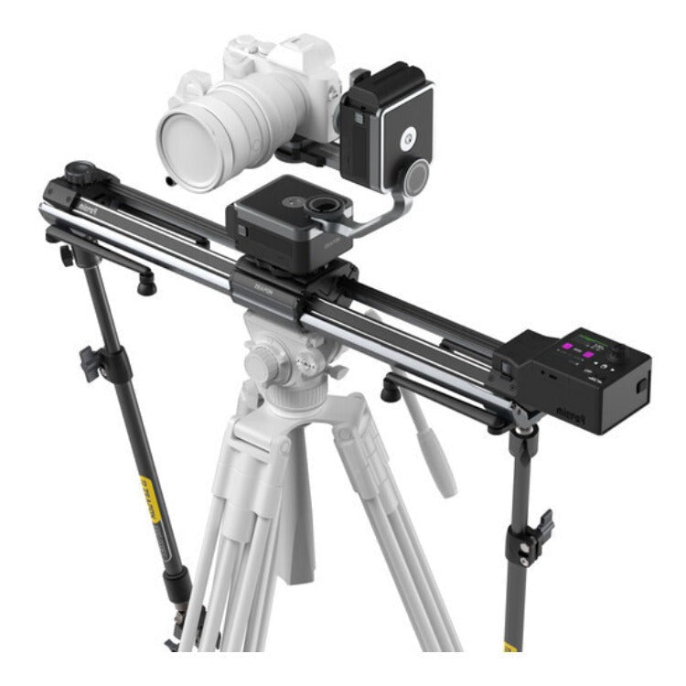 Zeapon Micro4 E1000 Double Distance Slider with Motor and PONS Pan/Tilt Bundle