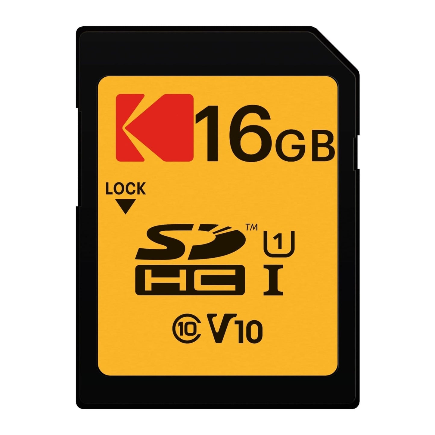 Kodak 16GB Class 10 UHS-I U1 SDHC Memory Card with Card Reader Bundle
