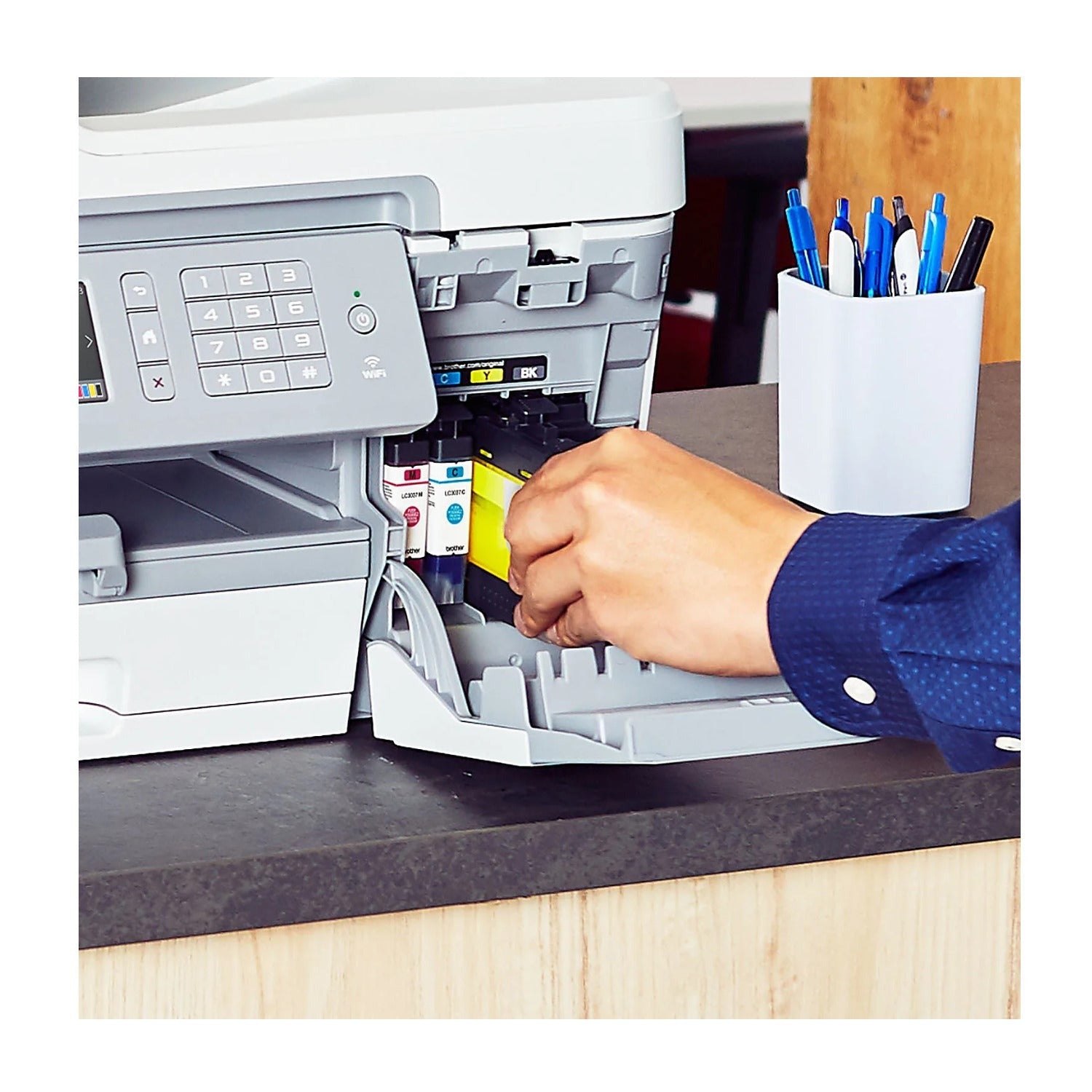 Brother MFC-J6545DW INKvestment Tank Color Inkjet All-in-One Printer w/ Wireless