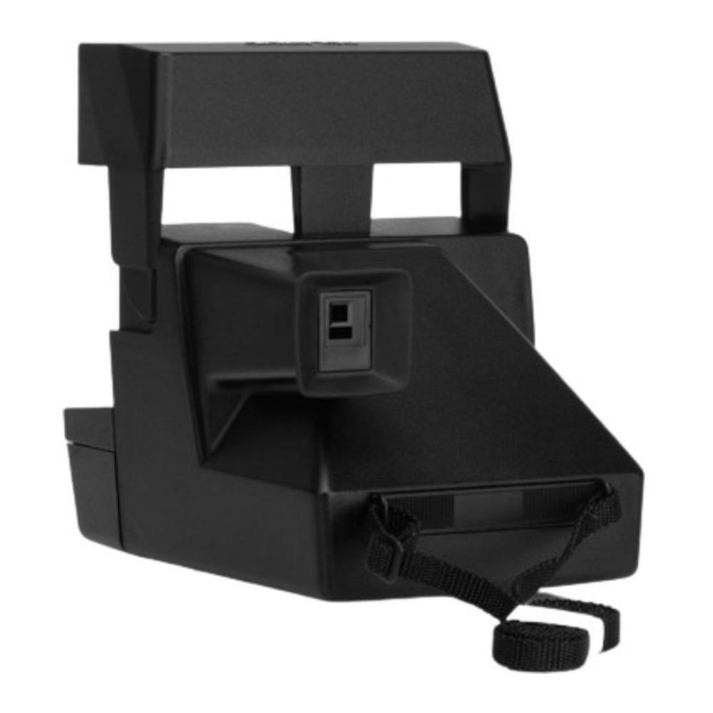Polaroid 600 Model 640 Instant Film Camera (Black) with 8 Instant Photographs