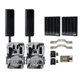 Spartan GoLive2 4G/LTE Trail Camera with Solar Panel and Accessories