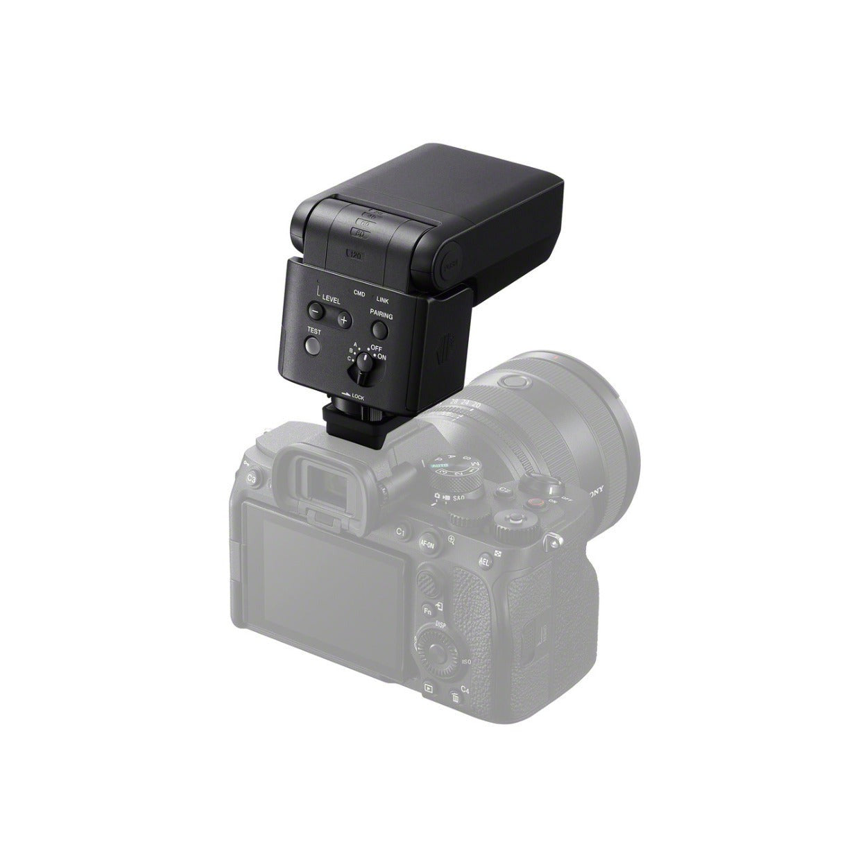 Sony HVL-F28RMA External Flash with Wireless Remote Control and GN28 Power for Mirrorless Cameras