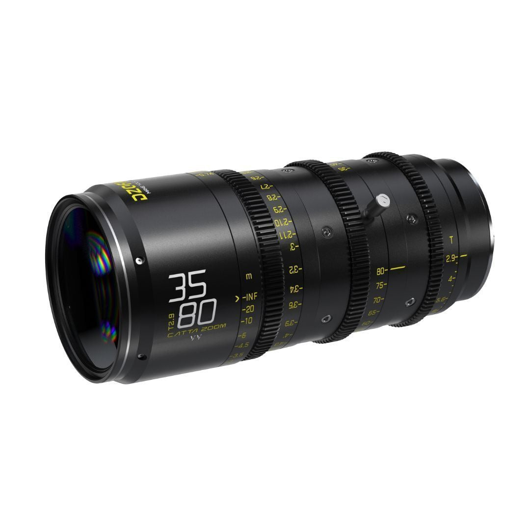DZOFilm Catta Ace 35-80mm T2.9 Cine Zoom Wide-Angle Lens (PL and EF Mounts, Black)