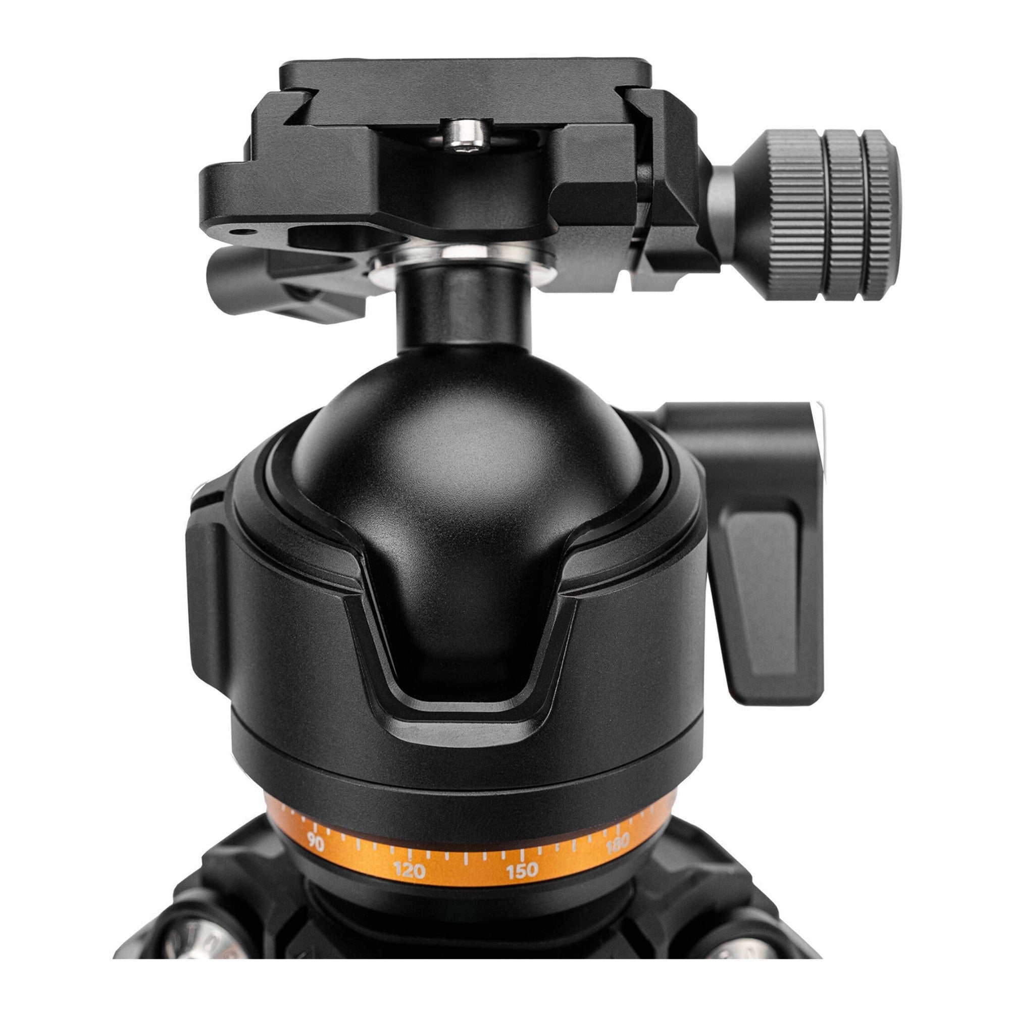 Fotopro Pantour Origin Plus Travel Tripod with Dual Panoramic Ball Head (Black)