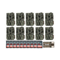 Browning Defender Pro Scout MAX Trail Camera with Memory Card Bundle (10-Pack)