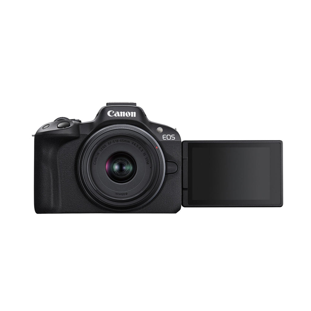 Canon EOS R50 Mirrorless Camera with 18-45mm Lens Bundle