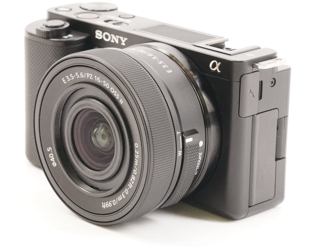 Sony ZV-E10 Mirrorless Camera with E PZ 16-50mm F3.5-5.6 OSS II Lens (Black) (Used)