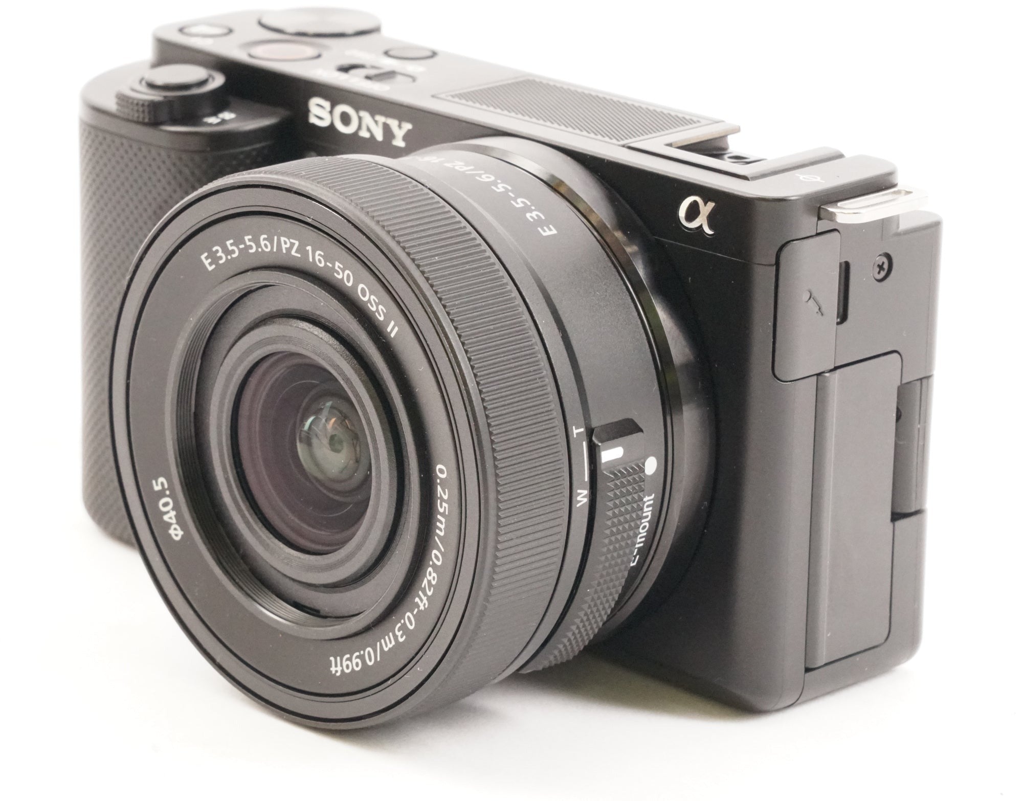 Sony ZV-E10 Mirrorless Camera with E PZ 16-50mm F3.5-5.6 OSS II Lens (Black) (Used)
