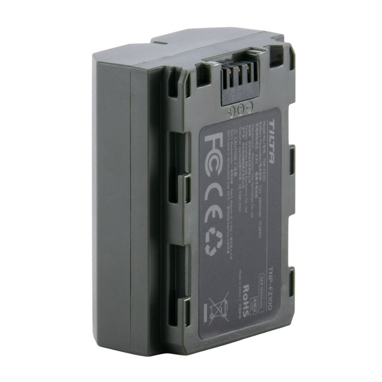 Tilta NP-FZ100 2400mAh High-Capacity Battery (Green, 2-Pack) Bundle