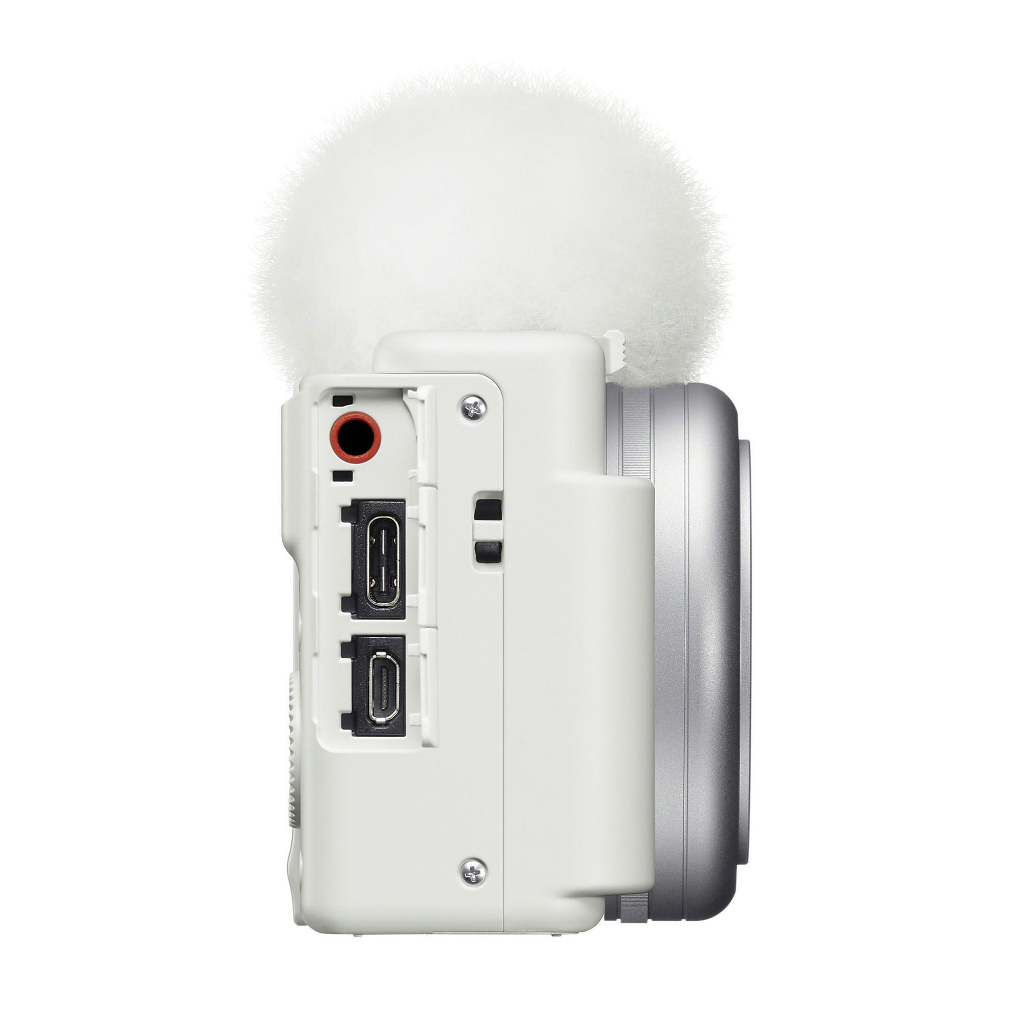 Sony ZV-1F Vlog Camera for Content Creators and Vloggers (White)