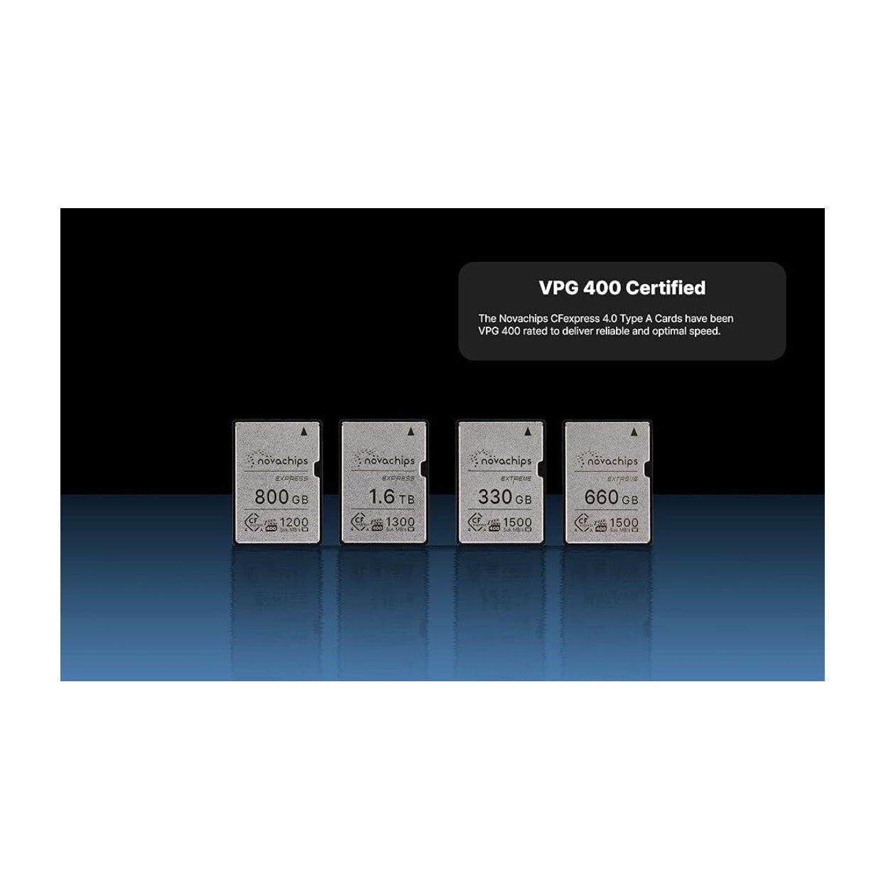 Novachips Express 800GB CFexpress 4.0 Type A Memory Card