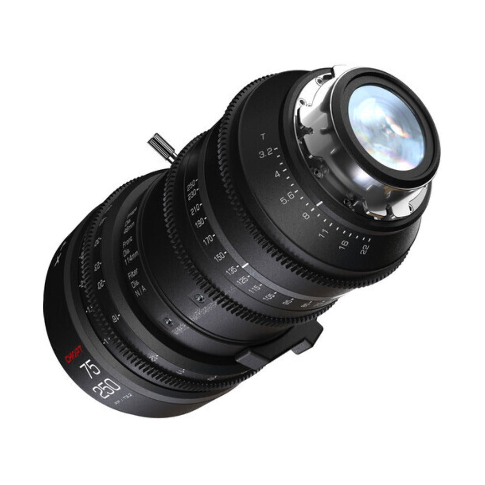 CHIOPT XTREME 75-250mm T3.2 Telephoto Zoom Lens (PL Mount)
