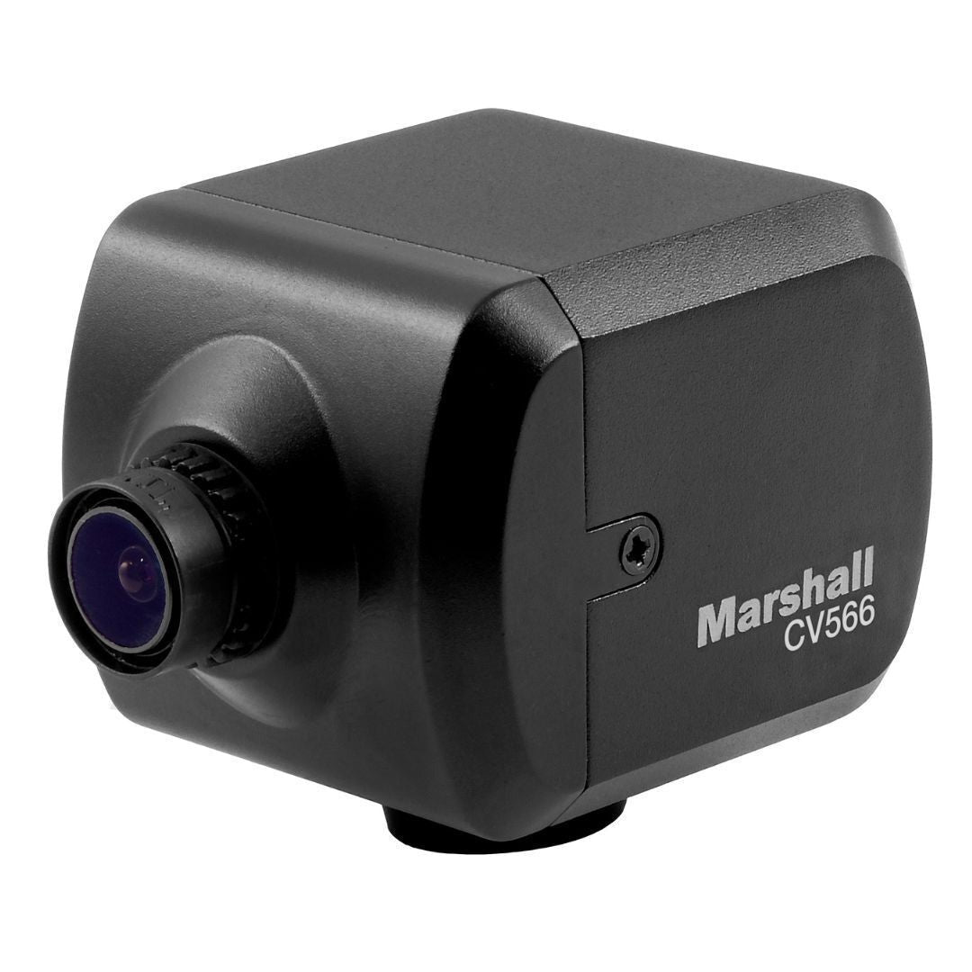 Marshall Micro CV566 Genlock Camera with Sony Exmor Sensors and HD Display (HDMI and 3GSDI, Black)